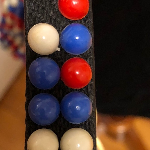 SHIPS today MOD Vintage Red, White & Blue Handbag - Picture 4 of 5